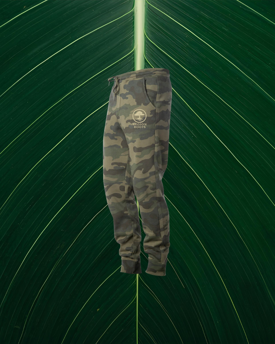 “Grounded Grit” Camo Joggers