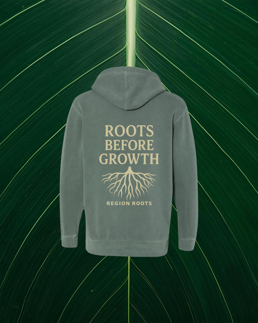Grow Slow Pigment-Dyed Hoodie