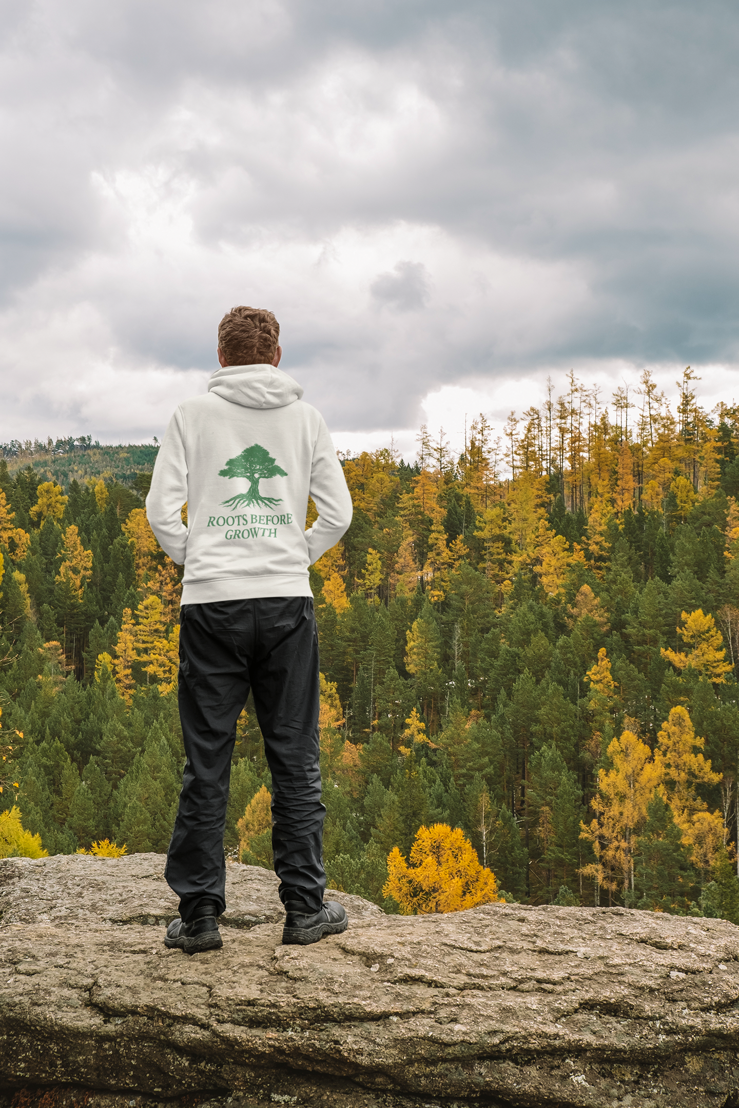 Grow Slow Pigment-Dyed Hoodie