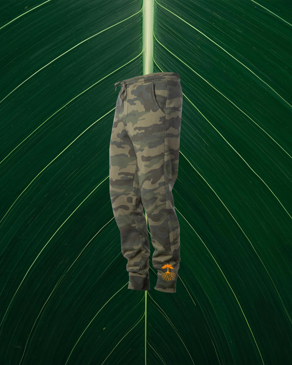 "Region Roots" Camo Joggers
