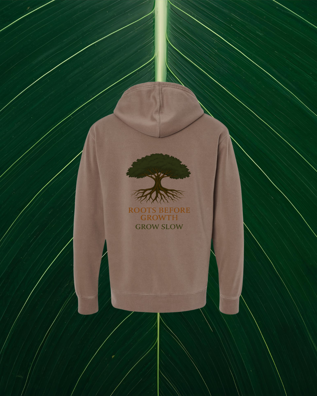 Stay Grounded Pigment-Dyed Hoodie