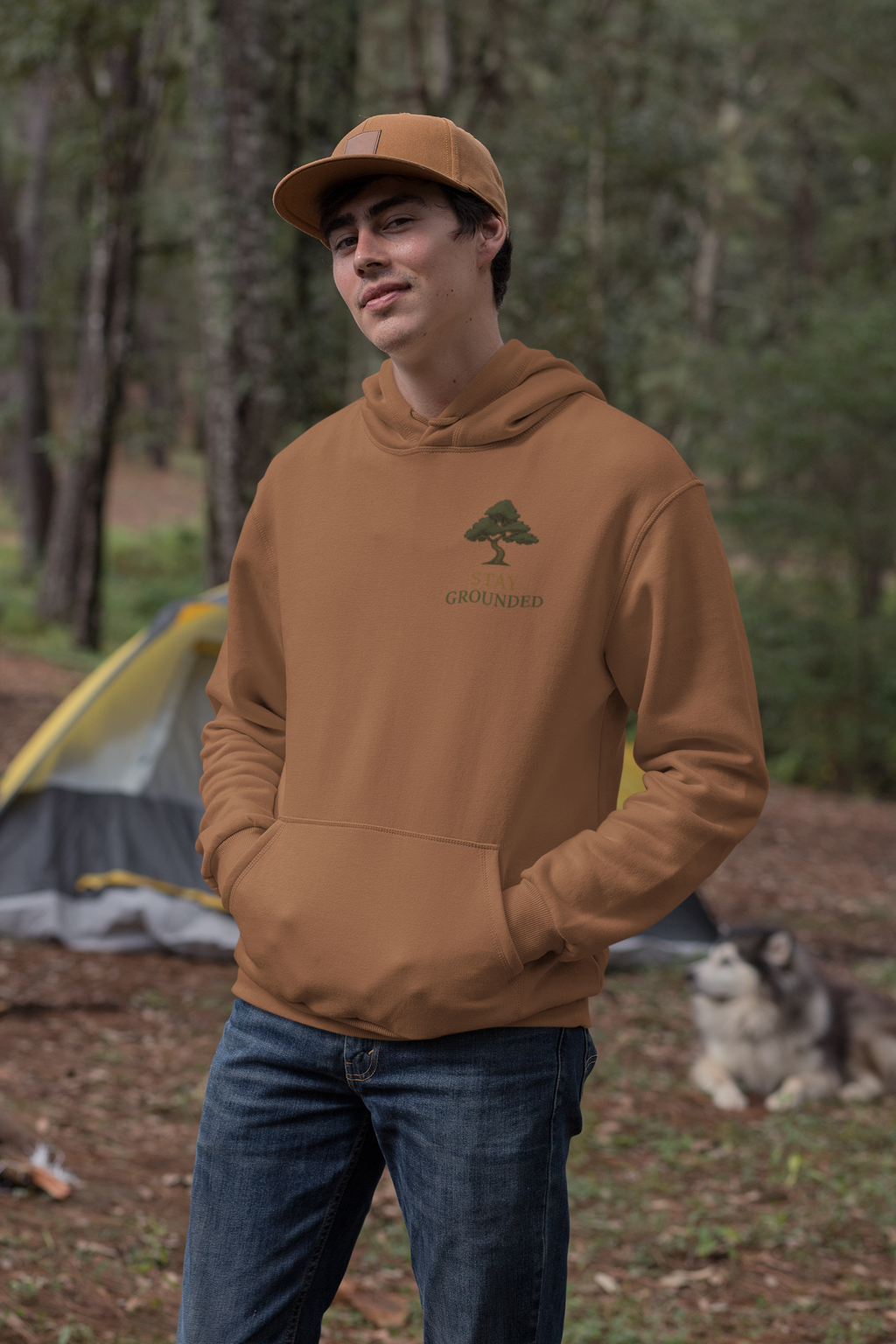 Stay Grounded Heavyweight Hoodie