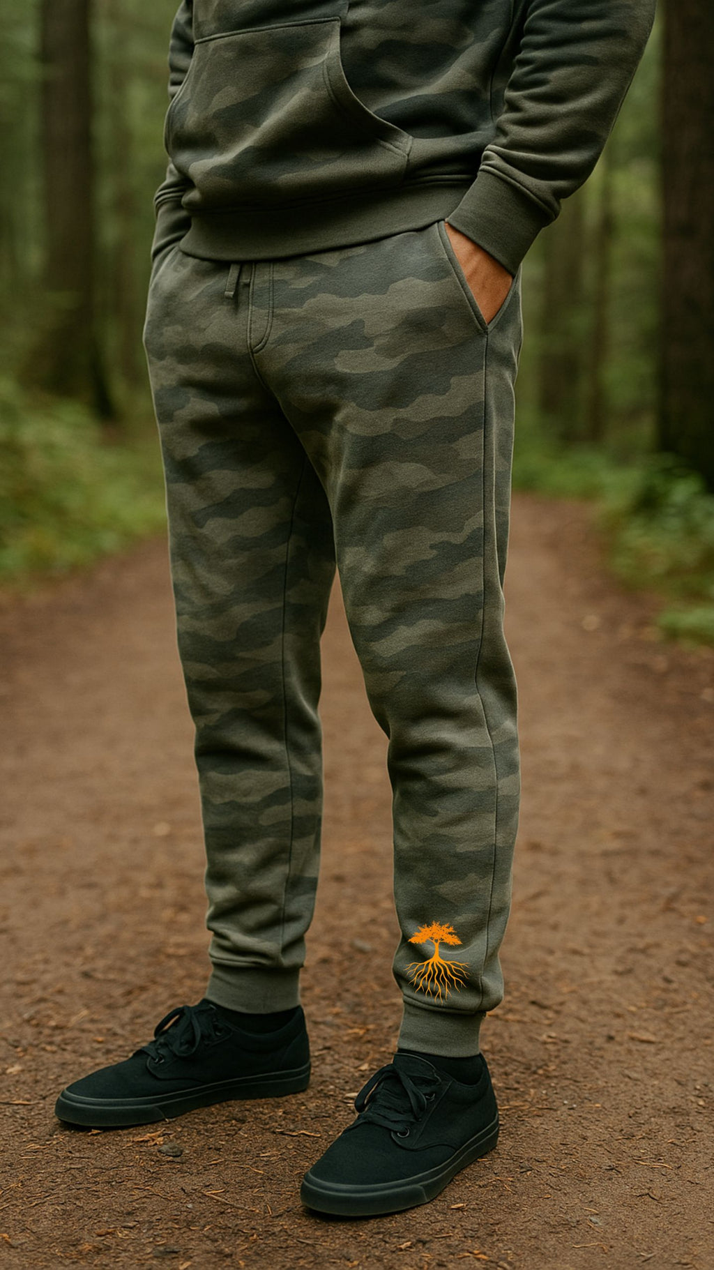 "Region Roots" Camo Joggers